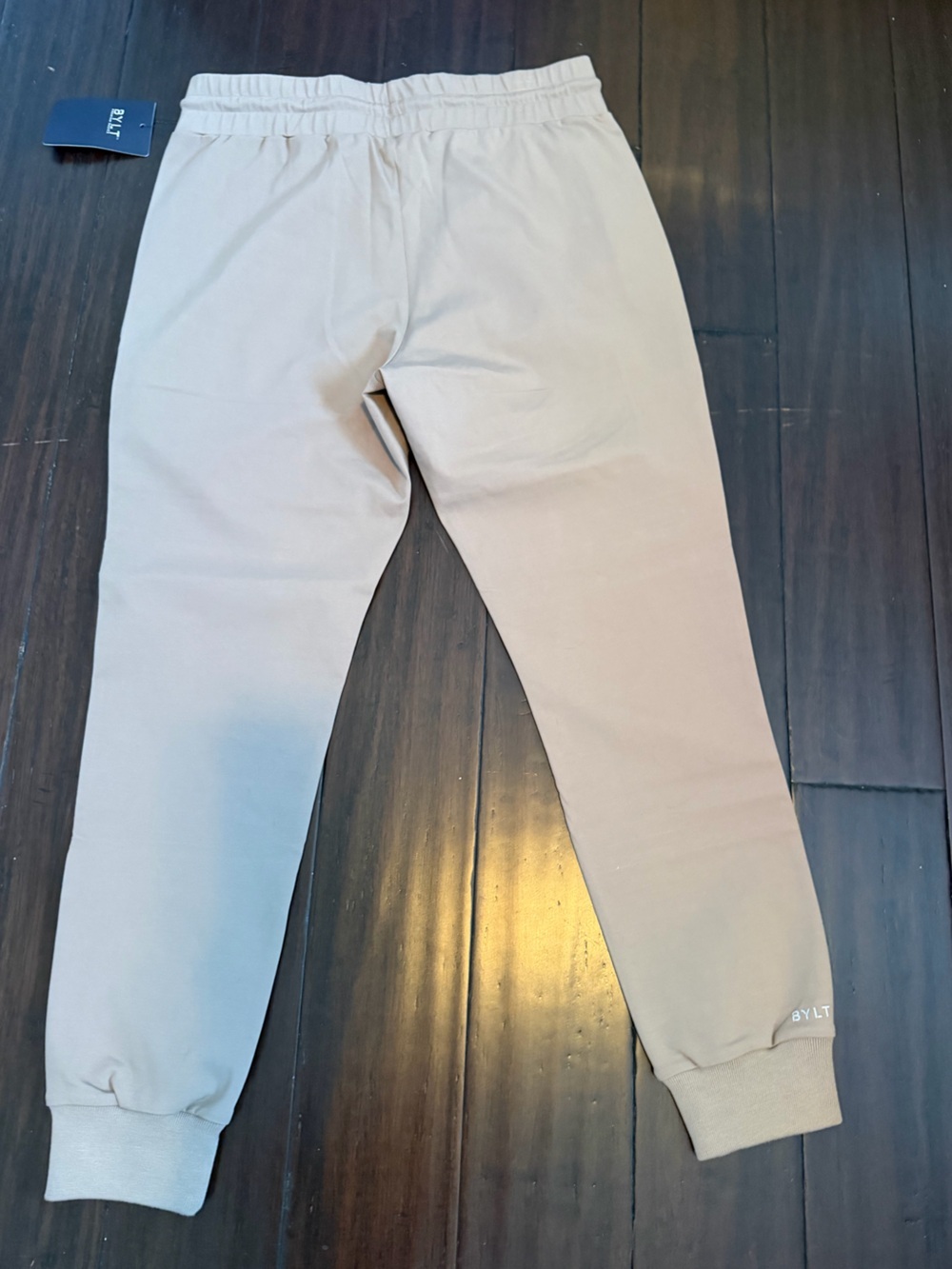 BYLT Women’s Elite+ Jogger Pants in Sand - Comfortable Everyday Fit Large NEW - Picture 10 of 11